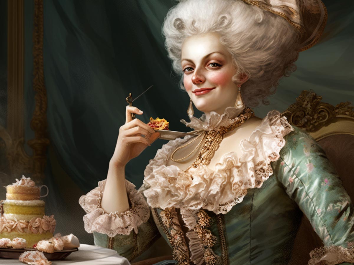 Marie Antoinette Said, “Let Them Eat Cake”