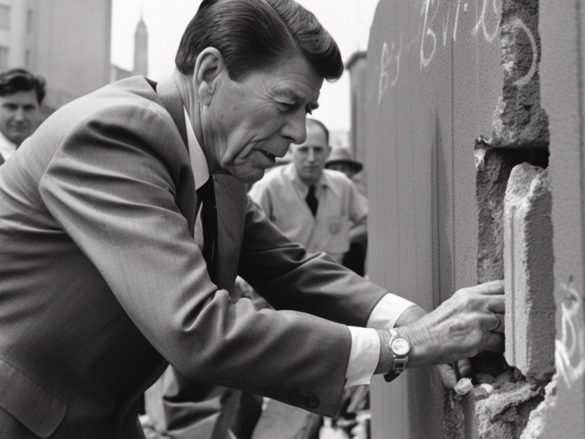 Ronald Reagan was Responsible for the Fall of the Berlin Wall