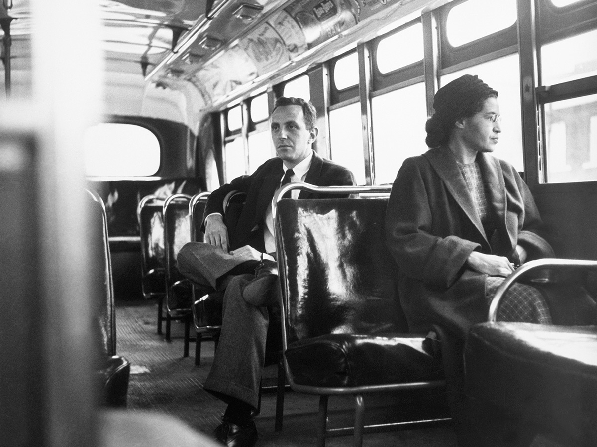 Rosa Parks was Arrested for Sitting at the Front of the Bus