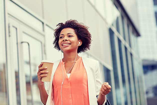 Drinking Coffee On-the-Go