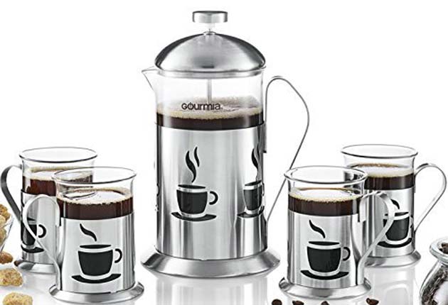 Gourmia GCM9845 French Press Coffee Maker Set