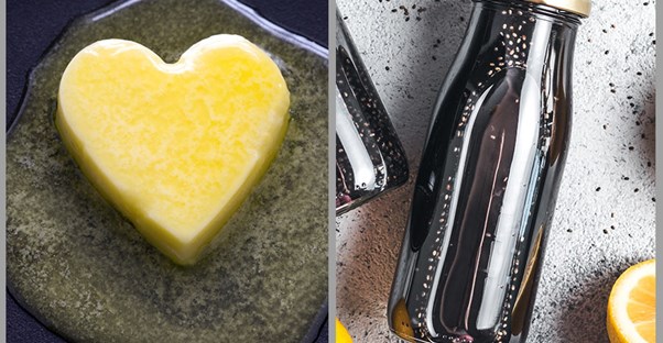heart and juice