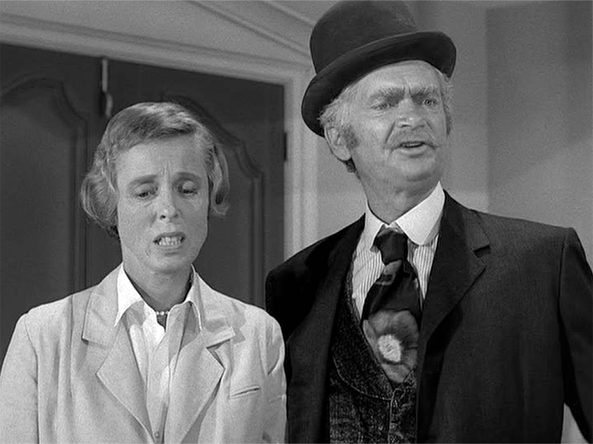 Nancy Kulp & Buddy Ebsen (The Beverly Hillbillies)