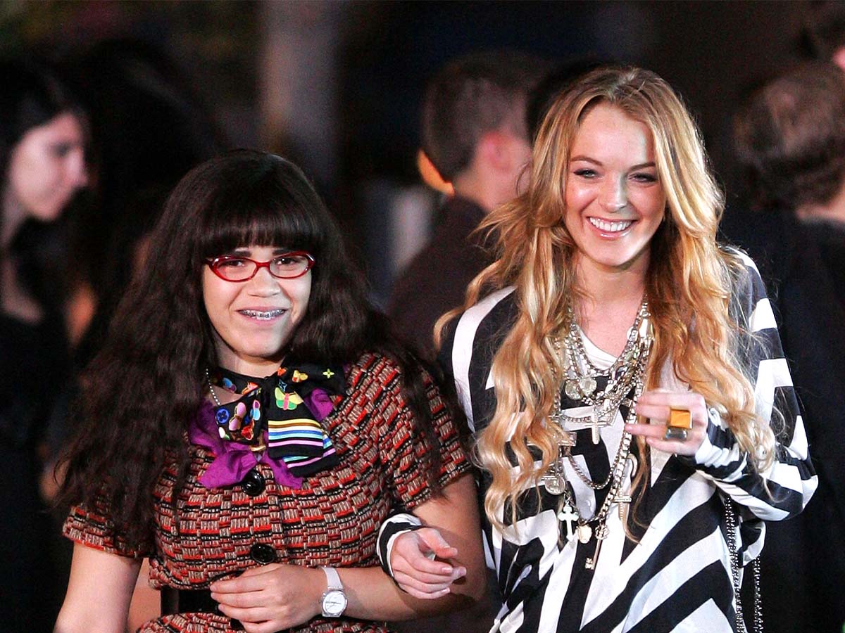 America Ferrera & Lindsay Lohan (Ugly Betty)