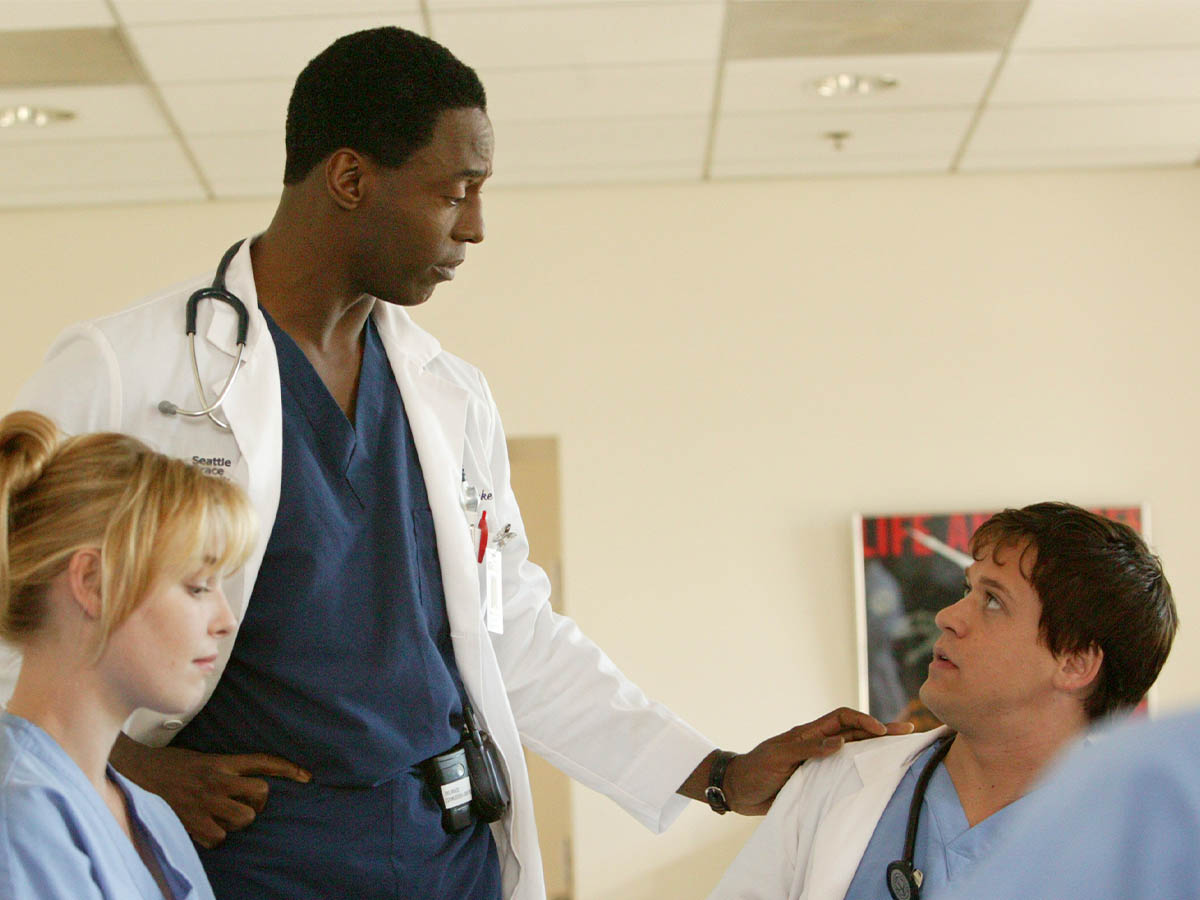 Isaiah Washington & T.R. Knight (Grey's Anatomy)