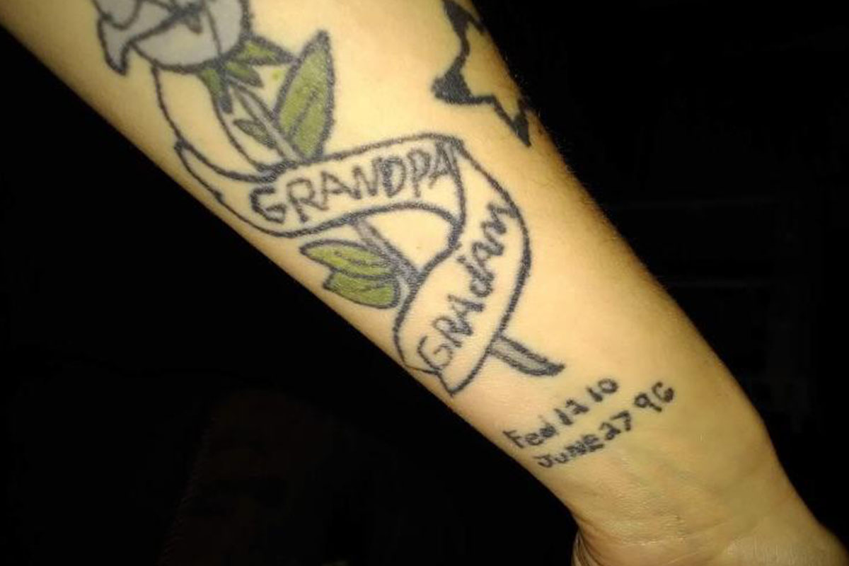 Apparently Grandpa was a Pontiac fan.