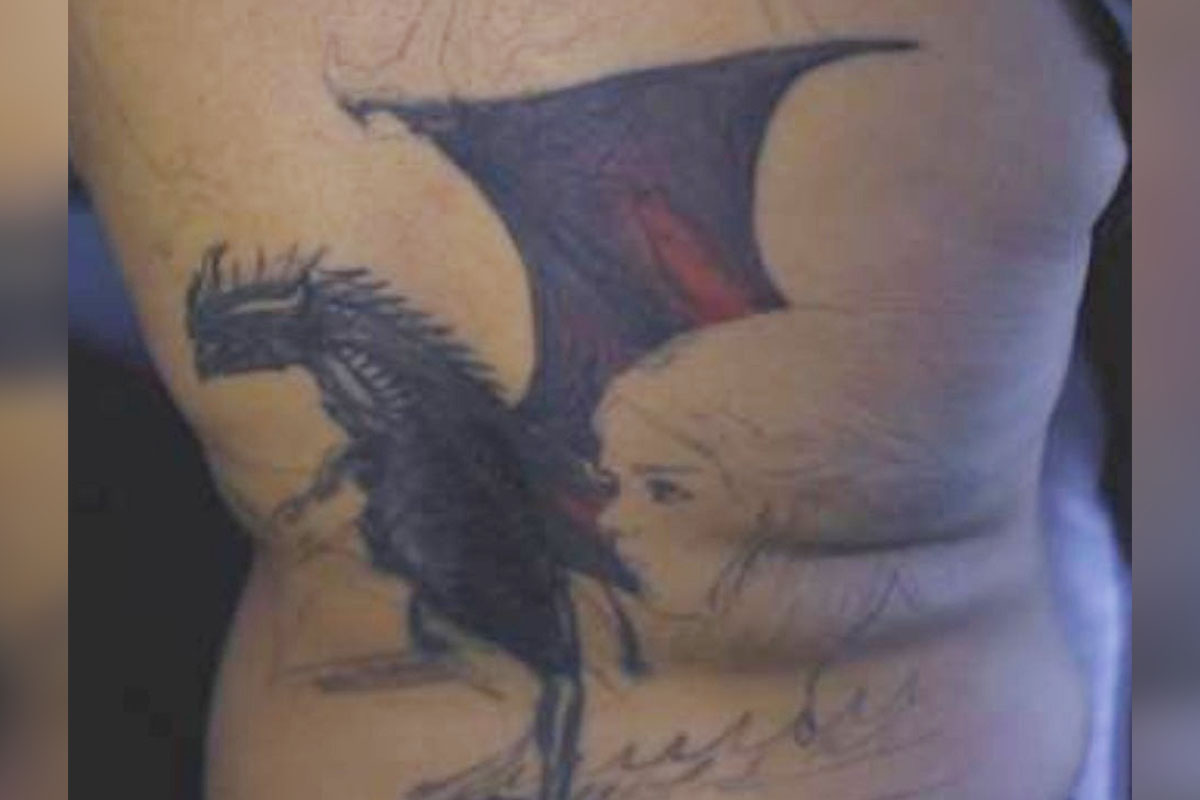 An underwhelming tattoo for an overrated show—it's perfect.
