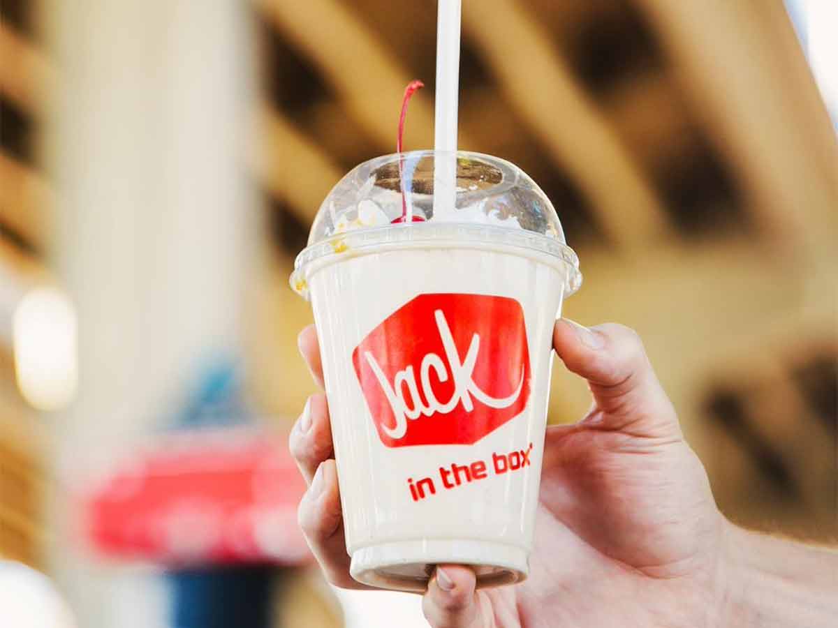 Jack-in-the-box Smoothies or Milkshakes
