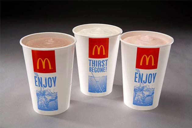 McDonald's Milkshakes