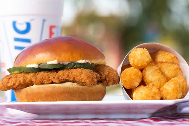 Sonic Chicken Sandwich