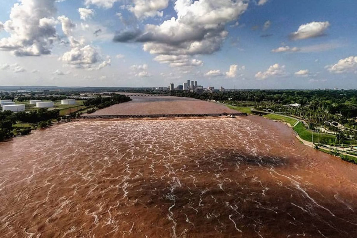 Water is Brown and Muddy