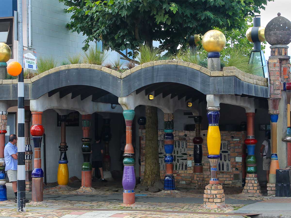 Hundertwasser Toilets of New Zealand