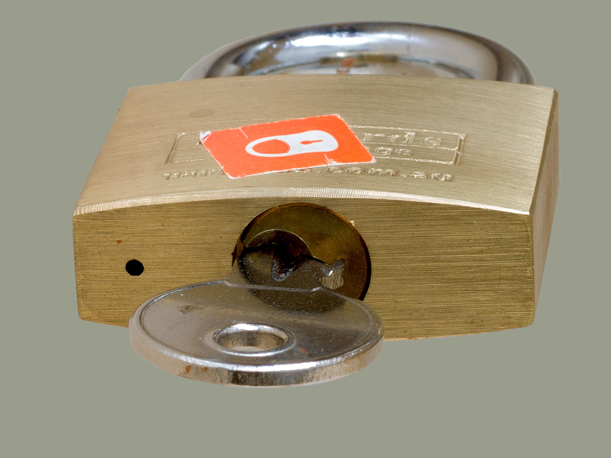 The Hole at the Bottom of a Padlock