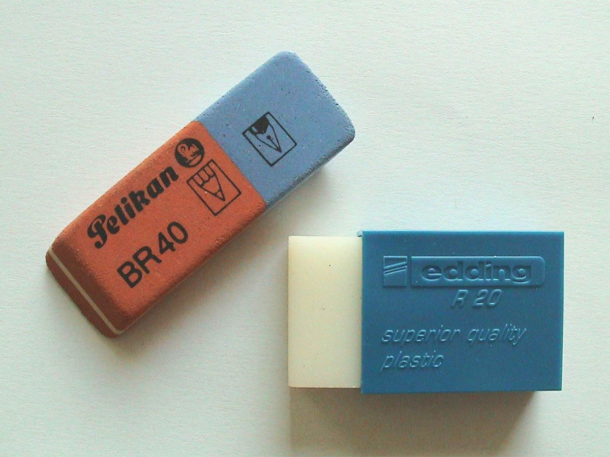 The Blue Side of the Eraser