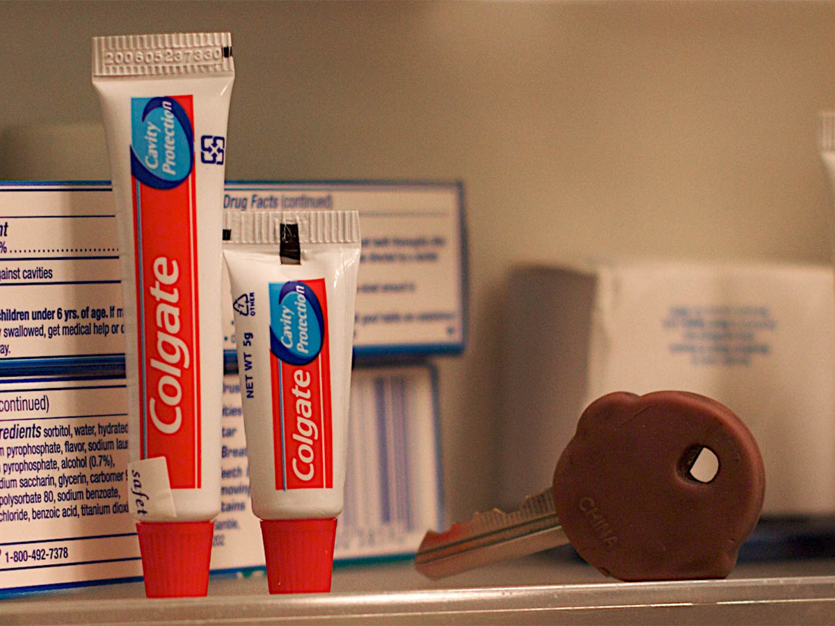 The Colored Squares on Toothpaste