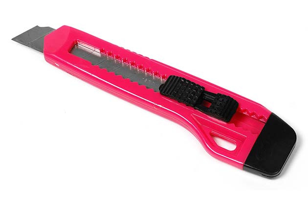 The Ridges on Box Cutter Blades