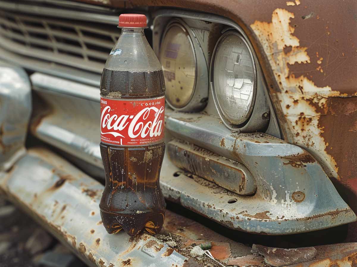 Coke for Rusty Stains
