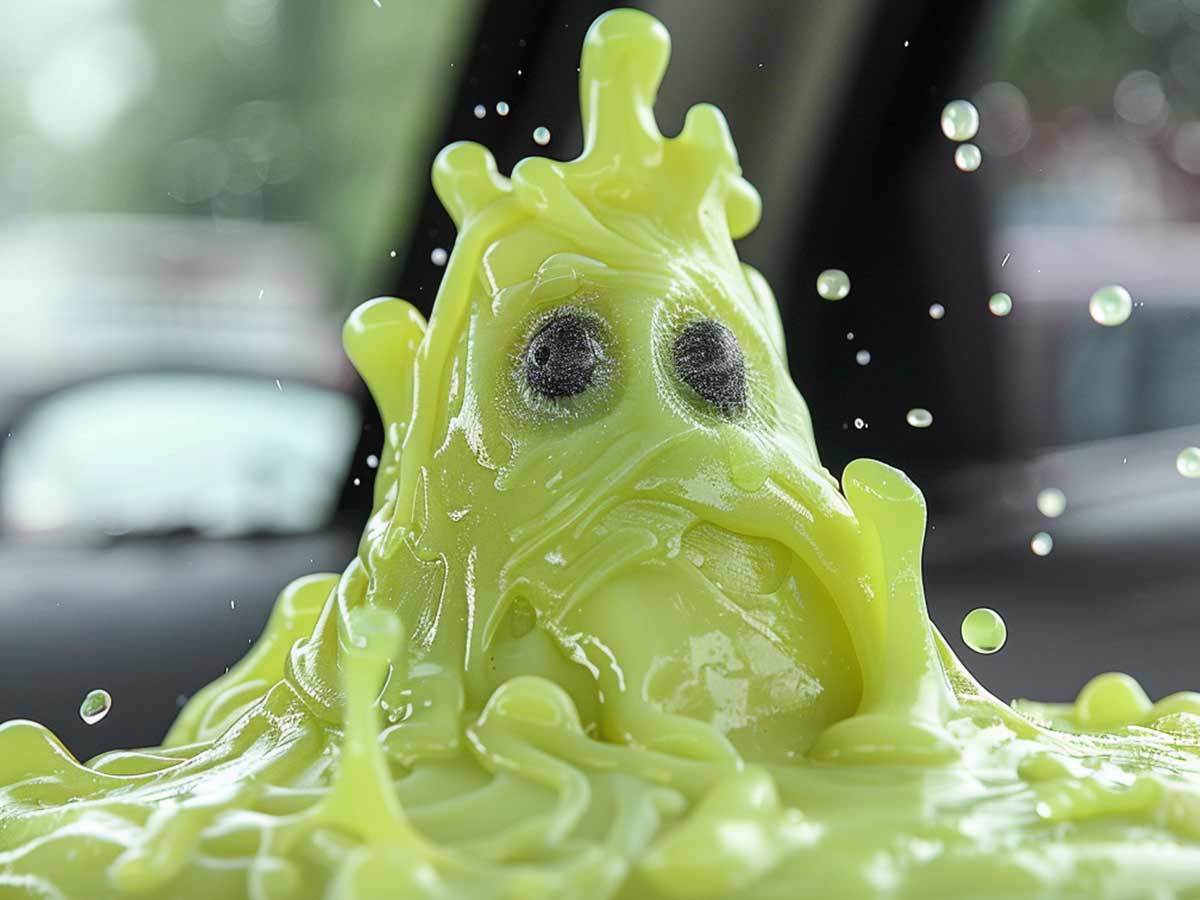 Sticky Slime for Dust