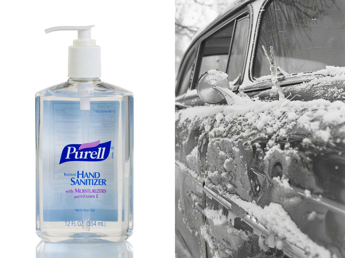 Hand Sanitizer for Ice
