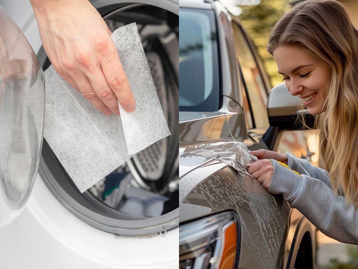 Dryer Sheets for Bugs