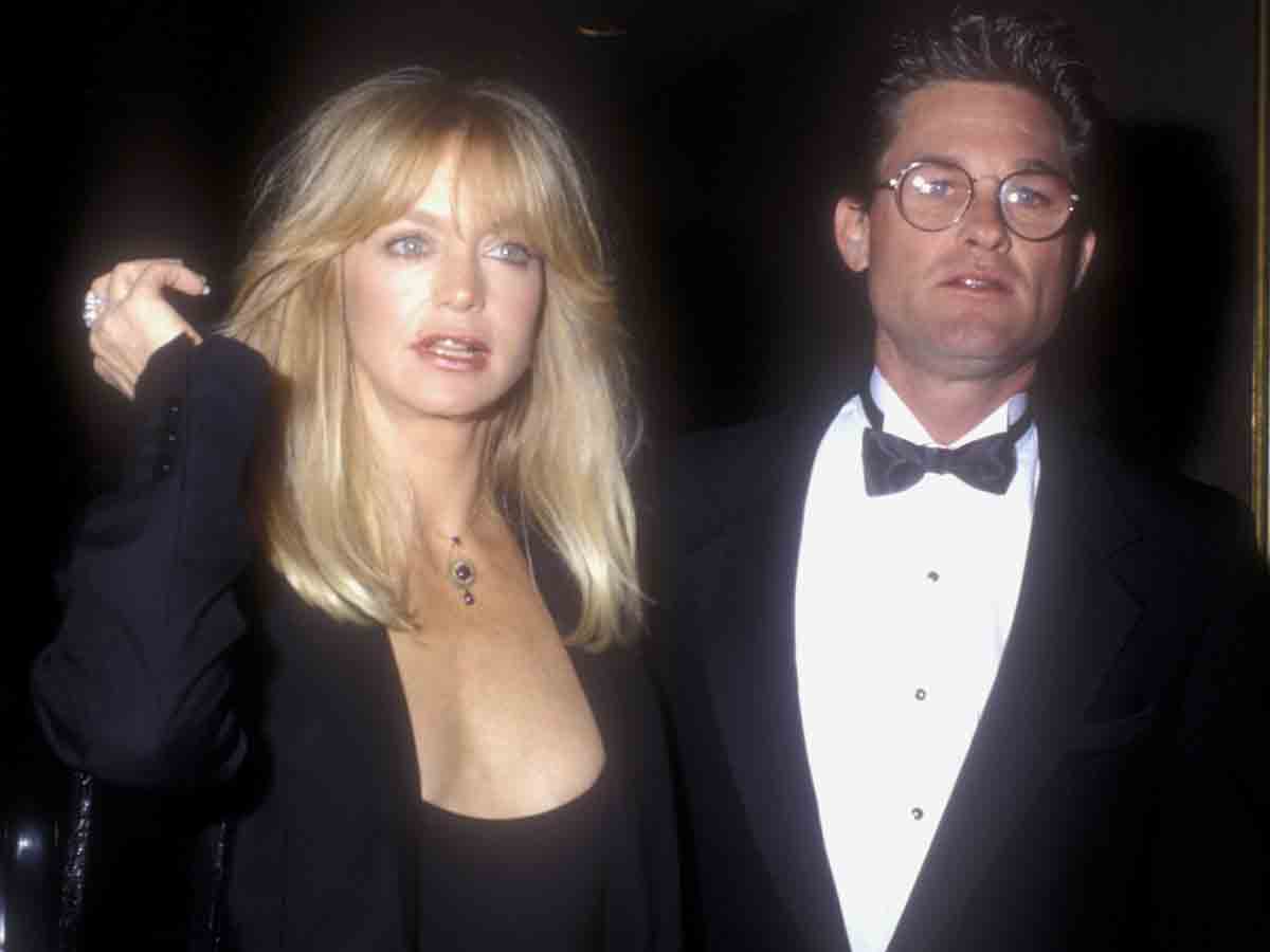 Goldie Hawn and Kurt Russell