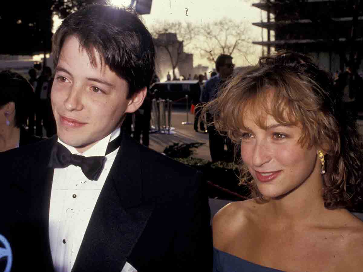 Matthew Broderick and Jennifer Grey