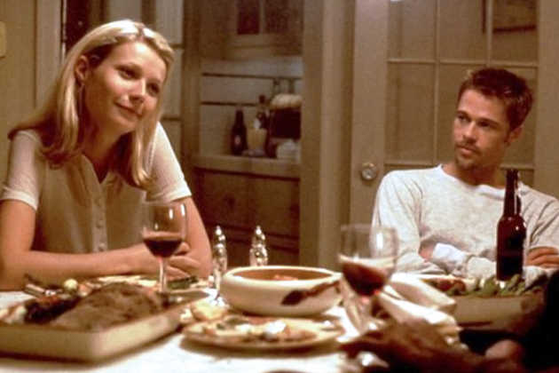 Gwyneth Paltrow and Brad Pitt