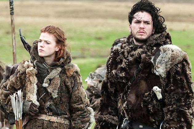 Kit Harington and Rose Leslie