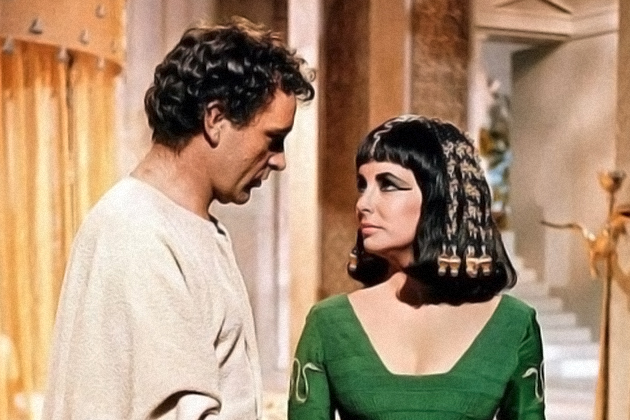Elizabeth Taylor and Richard Burton
