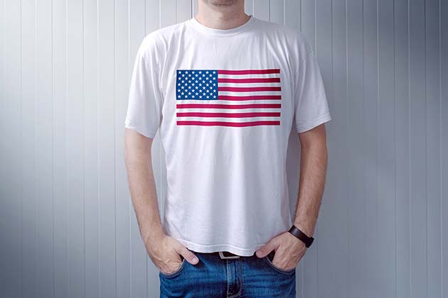 Disrespecting the National Flag