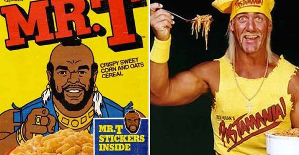 mr t cereal and hulk hogan pastamania