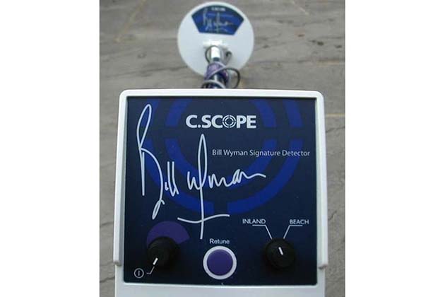 Bill Wyman’s Signature Metal Detector