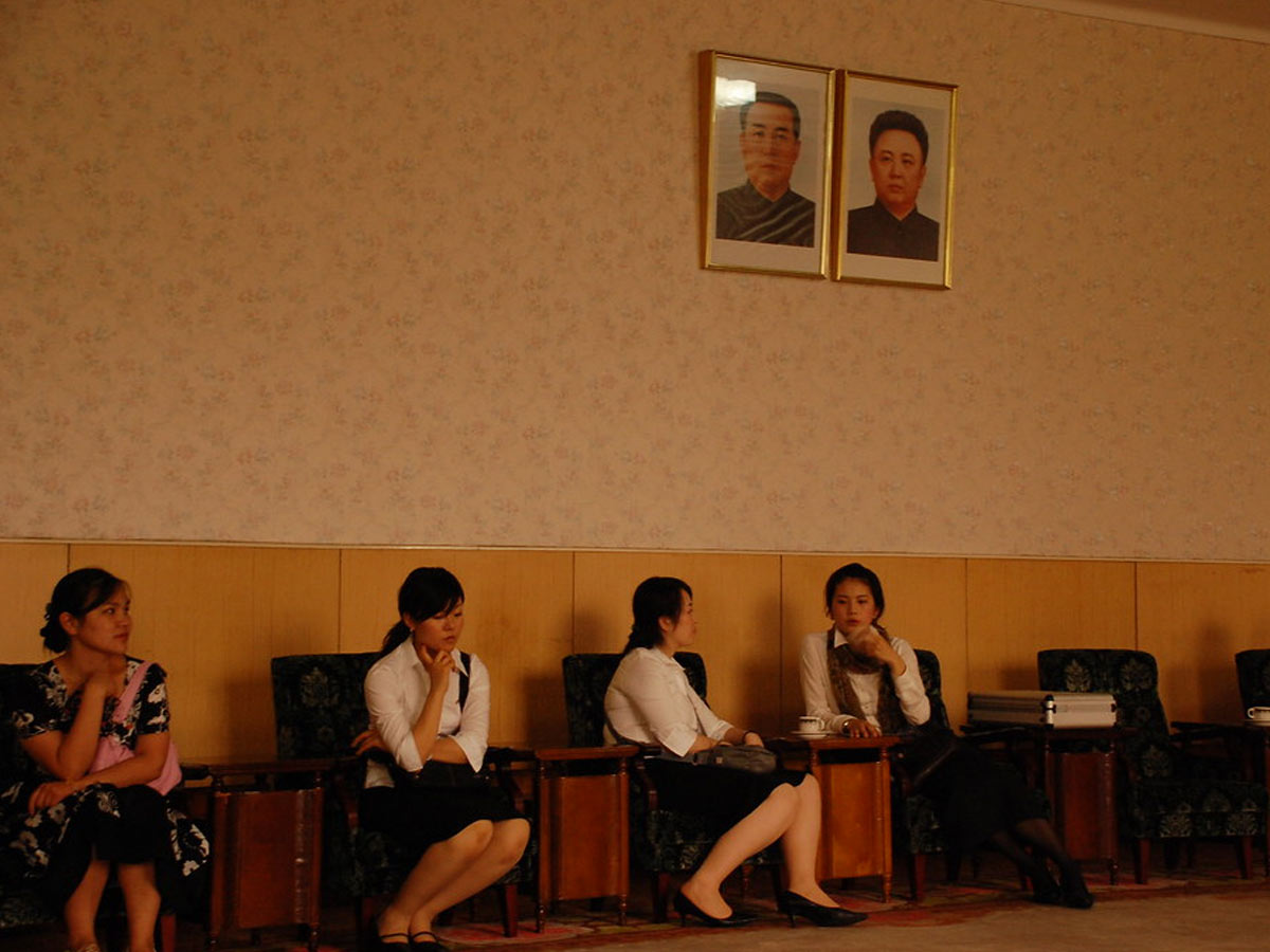 Homes are Required to Display Portraits of Kim Il-sung and Kim Jong-il