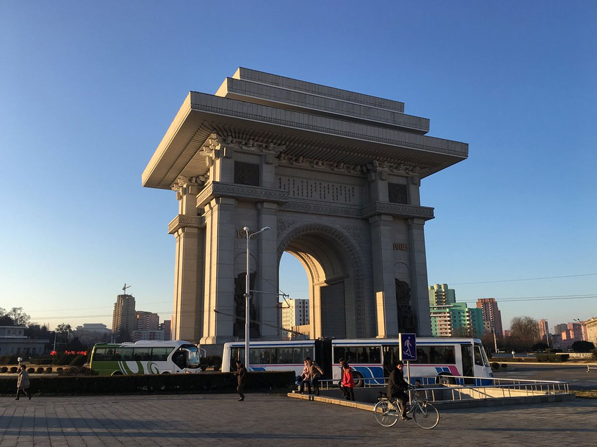 There is a North Korean Version of France’s Arc de Triomphe