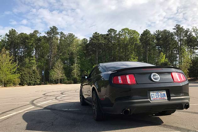 Larry the Mustang Driver