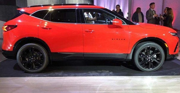 The all-new 2019 Chevy Blazer