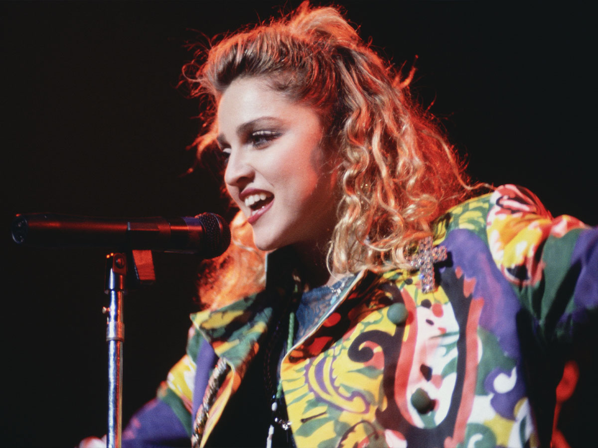 "Like a V"—Madonna
