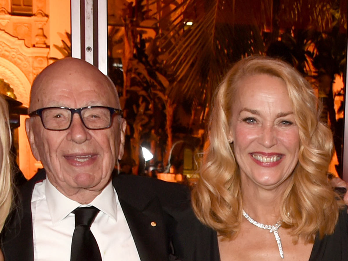 Jerry Hall , Ex-Wife of Rupert Murdoch