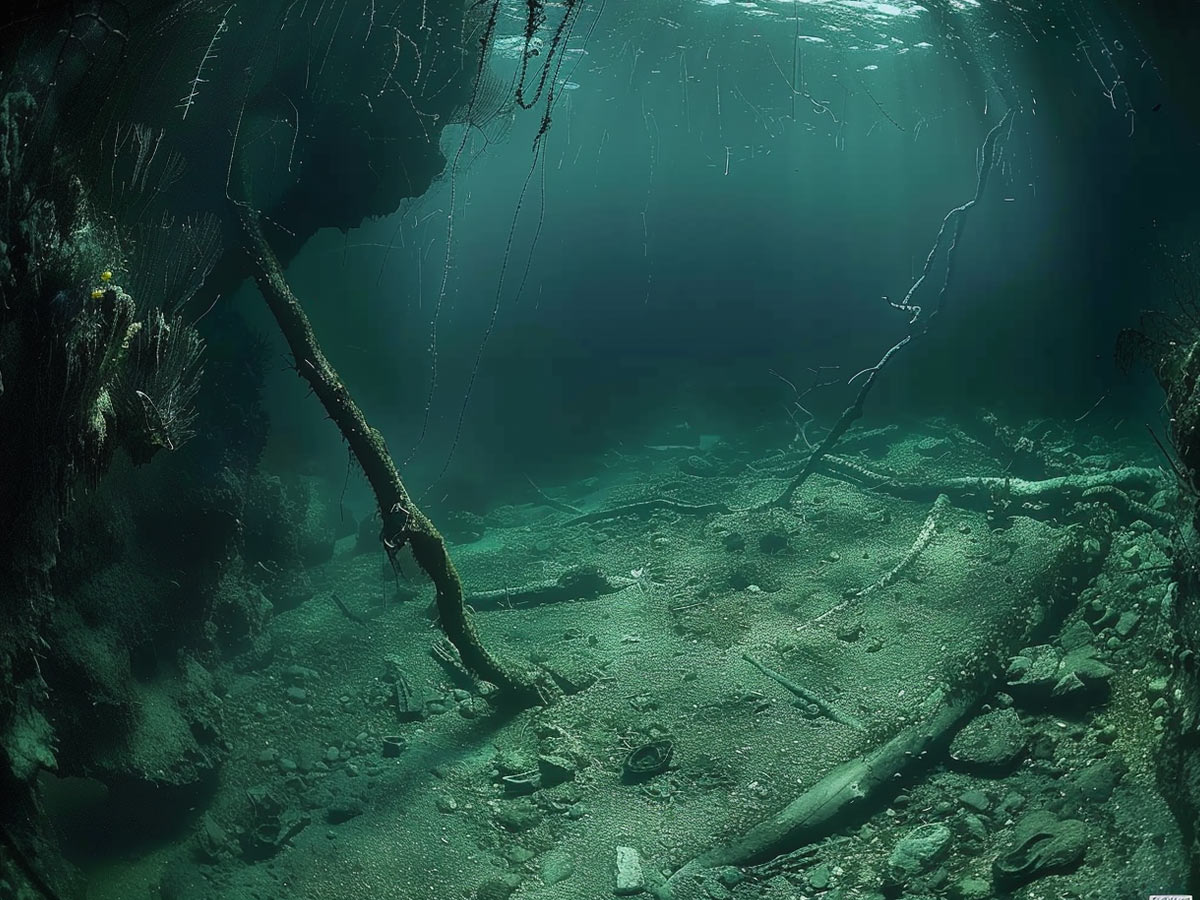 The Undersea River in the Black Sea
