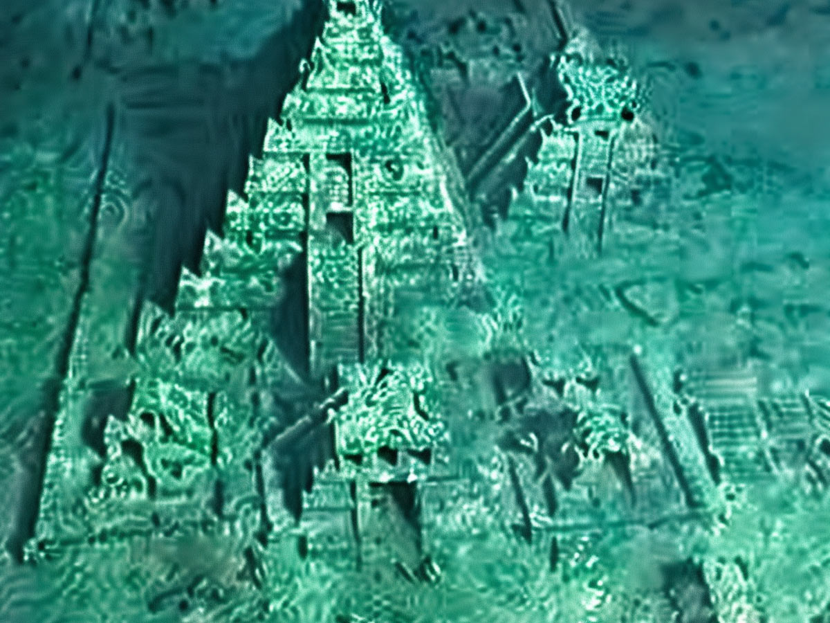 The Pyramids of the Cuban Underwater City