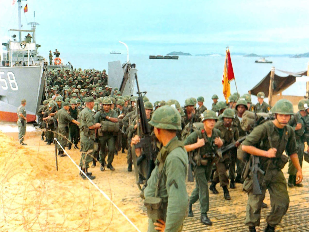 1st Calvary Division Arrives at Qui Nhon