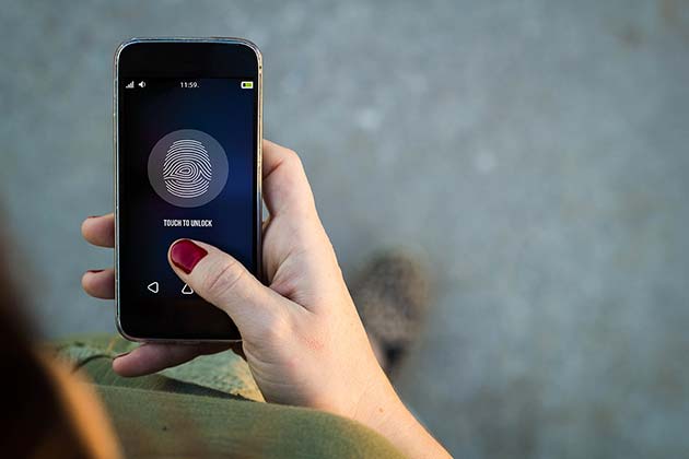 Disappearing Fingerprints