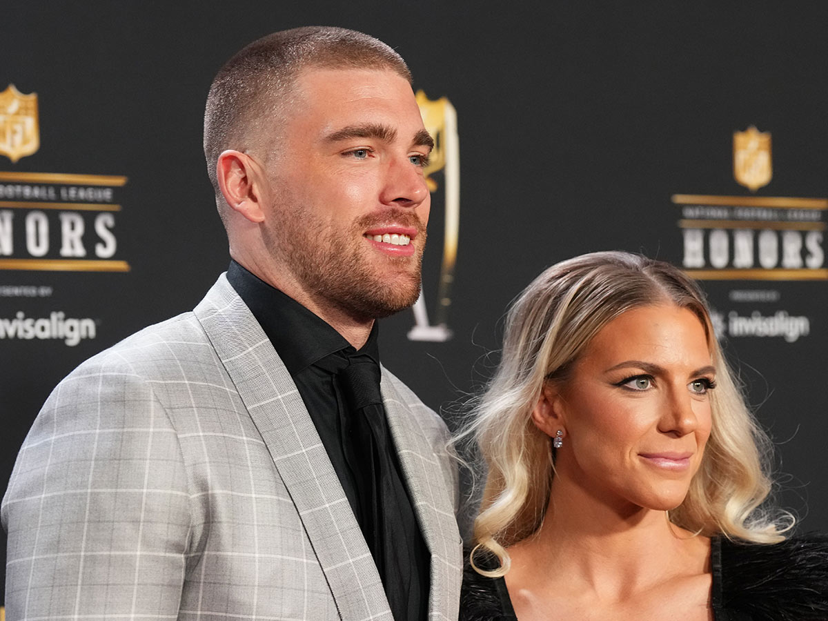 Zach Ertz and Julie Ertz
