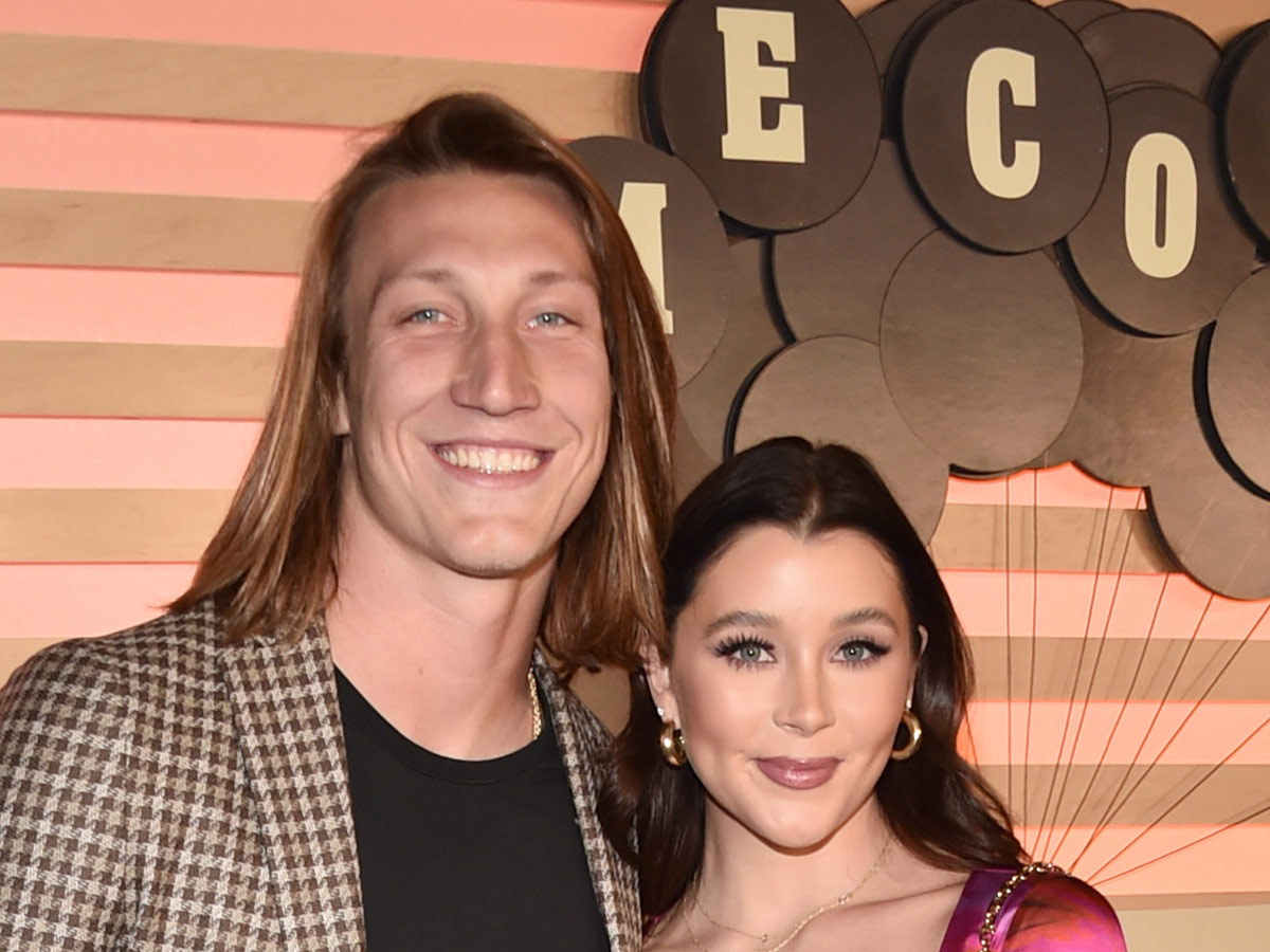 Trevor Lawrence and Marissa Mowry