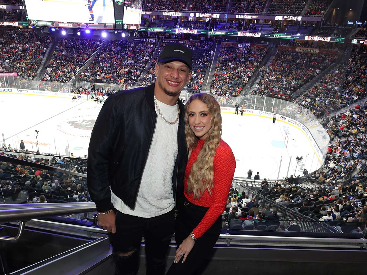 Patrick Mahomes and Brittany Matthews