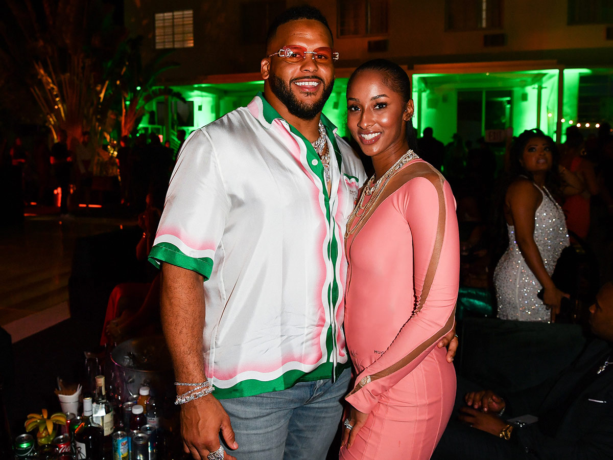 Aaron Donald & Erica Donald