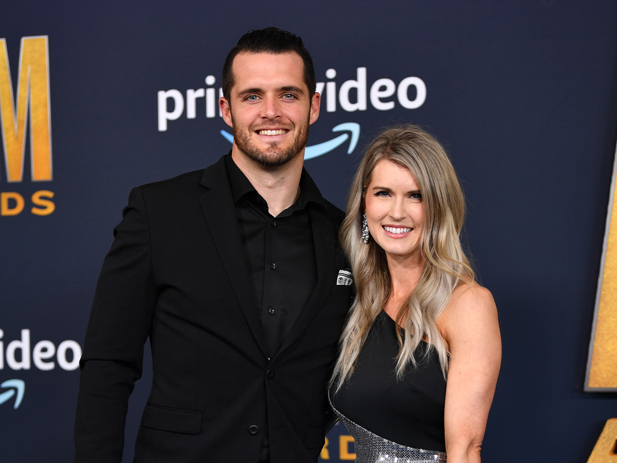 Derek Carr and Heather Neel