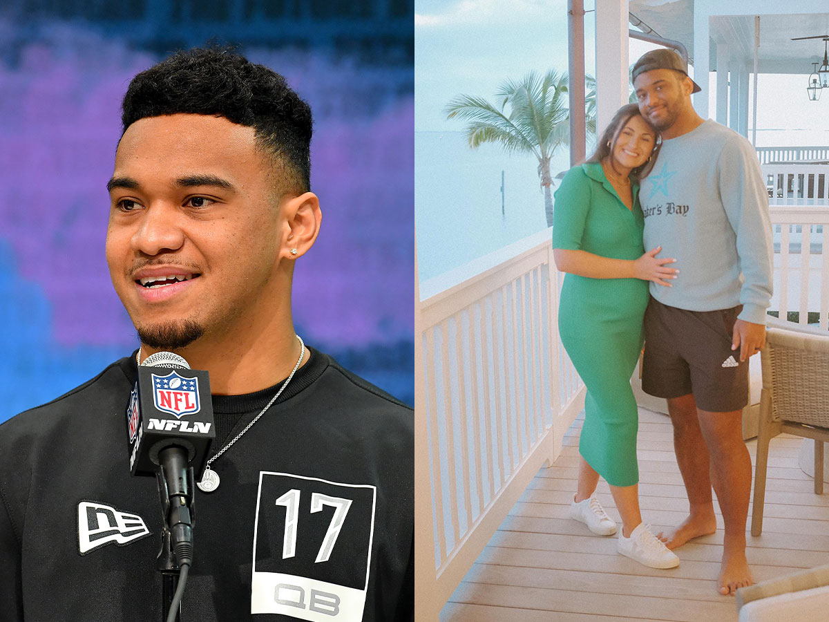 Tua Tagovailoa and Annah Gore