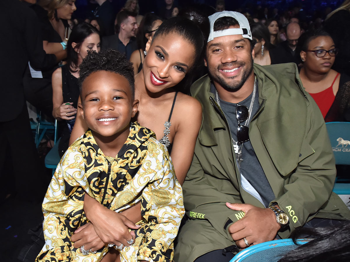 Russell Wilson and Ciara