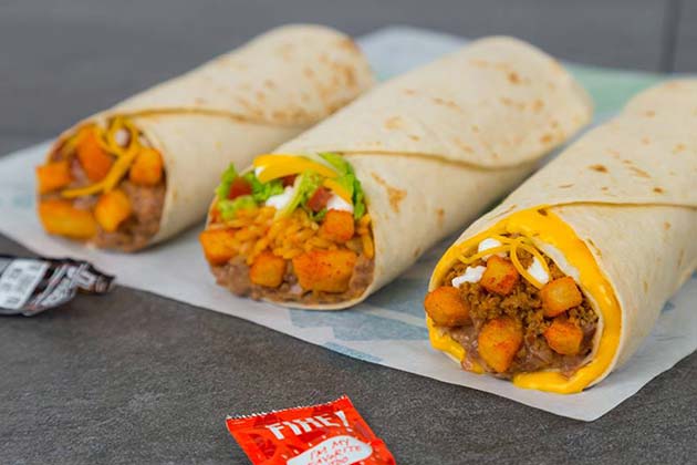 Taco Bell Burritos in the U.S.